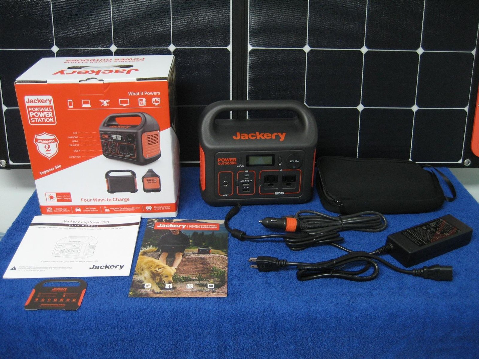 Jackery Portable Power Station Explorer 300. 293Wh Backup Lithium Battery. Solar Generator for Outdoors Camping Travel Hunting Blackout (Solar Panel Optional) photo review