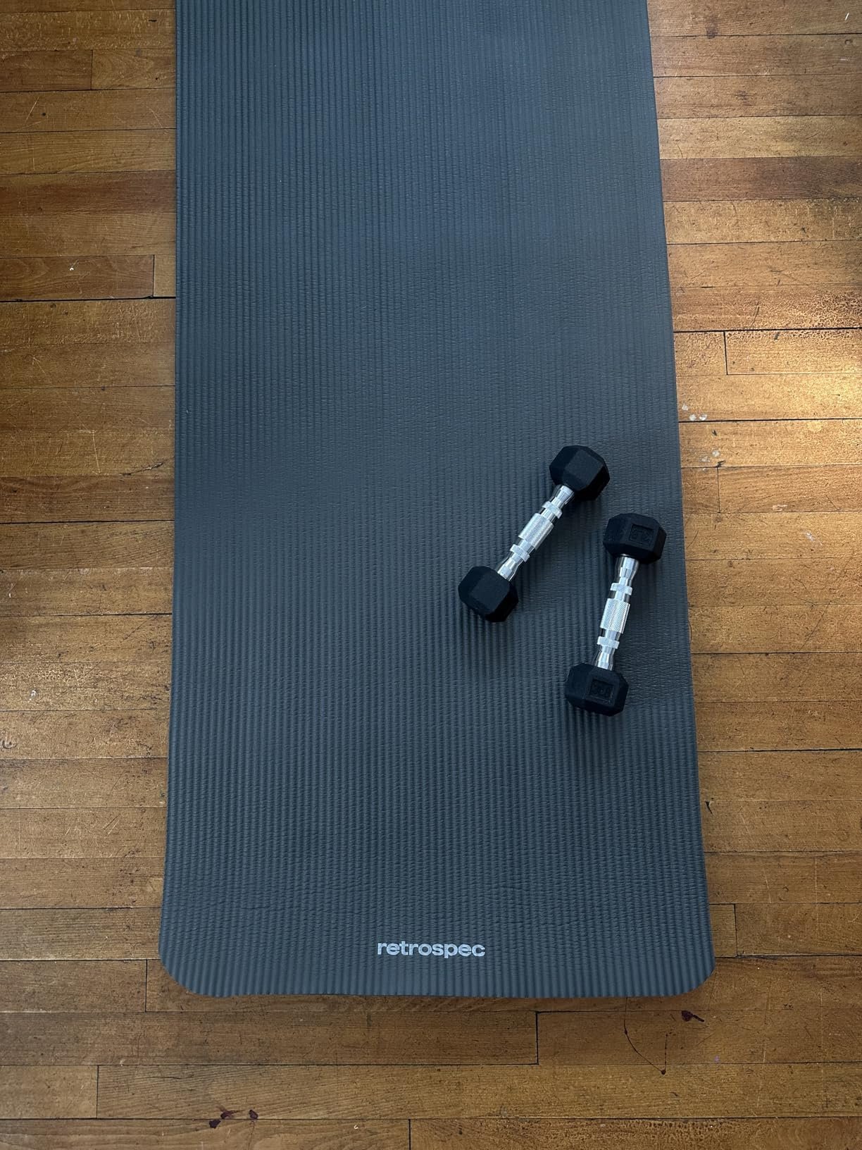 Retrospec Solana Yoga Mat 1 Thick w/Nylon Strap for Men & Women - Non Slip Exercise Mat for Home Yoga. Pilates. Stretching. Floor & Fitness Workouts photo review
