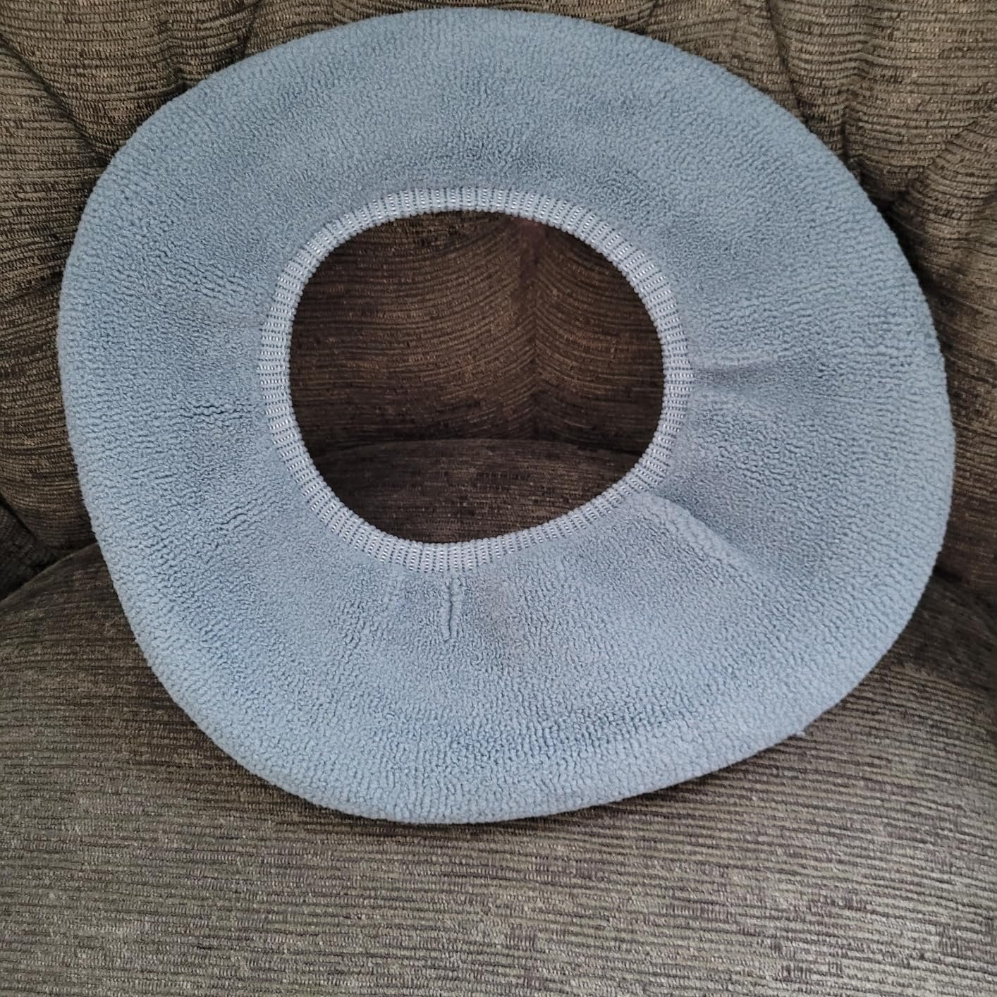 Legigo 5 Pack Thicker Bathroom Toilet Seat Cover Pads- Soft Warmer Toilet Seat Cushion Cover Stretchable Washable Fiber Cloth. Easy Installation Comfortable Toilet Lid Seat Cover(Pumpkin Modelling) photo review