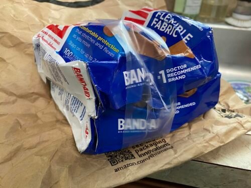 Band-Aid Brand Flexible Fabric Adhesive Bandages. Comfortable Flexible Protection & Wound Care of Minor Cuts & Scrapes. Quilt-Aid Technology to Cushion Painful Wounds. All One Size. 30 ct photo review