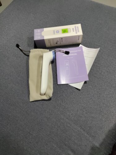 No-Touch Thermometer for Adults and Kids. Accurate Digital Baby Thermometer. Fever Alarm & Silent Mode. 2 in 1 Forehead & Object Mode photo review