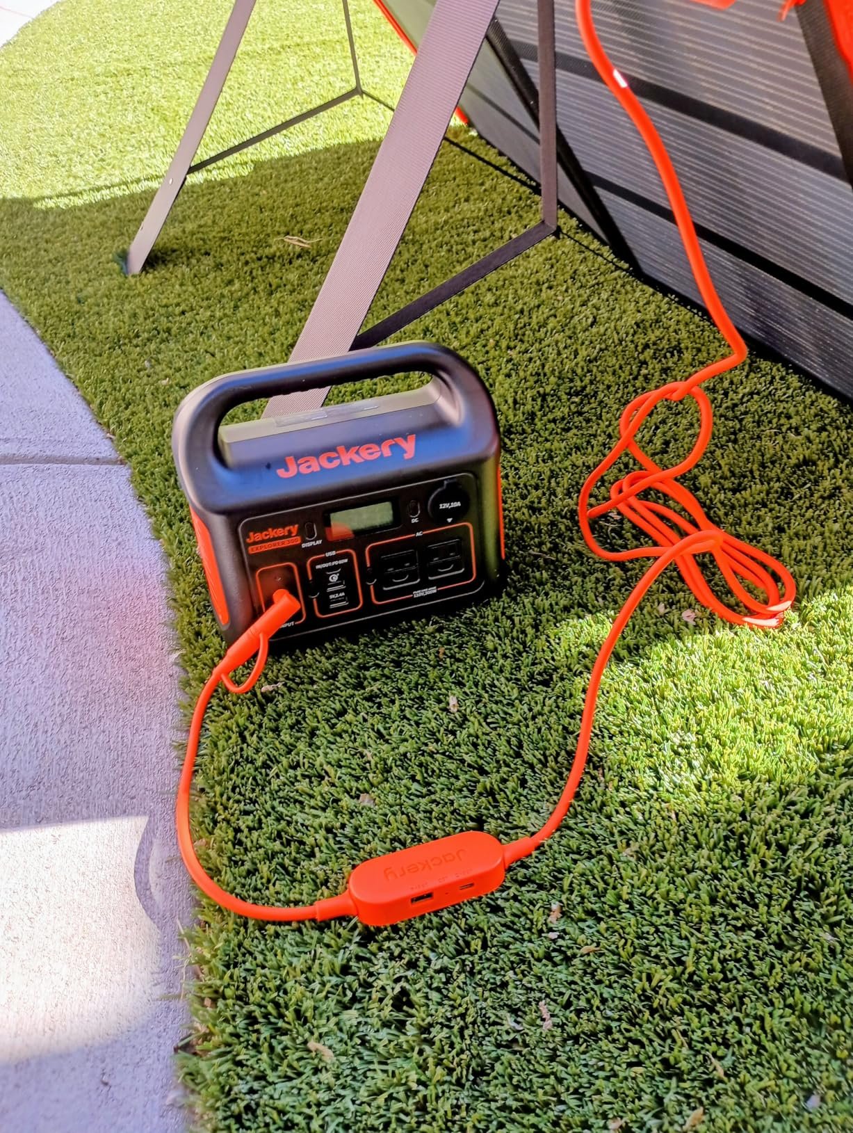 Jackery Portable Power Station Explorer 300. 293Wh Backup Lithium Battery. Solar Generator for Outdoors Camping Travel Hunting Blackout (Solar Panel Optional) photo review