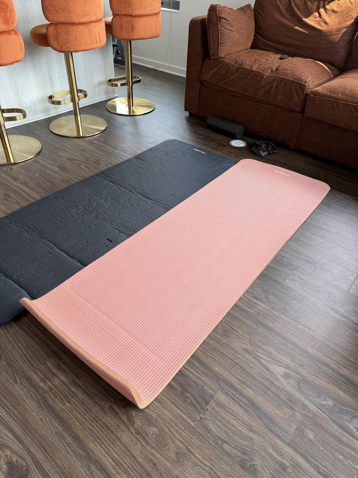 Retrospec Solana Yoga Mat 1 Thick w/Nylon Strap for Men & Women - Non Slip Exercise Mat for Home Yoga. Pilates. Stretching. Floor & Fitness Workouts photo review