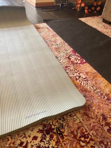 Retrospec Solana Yoga Mat 1 Thick w/Nylon Strap for Men & Women - Non Slip Exercise Mat for Home Yoga. Pilates. Stretching. Floor & Fitness Workouts photo review