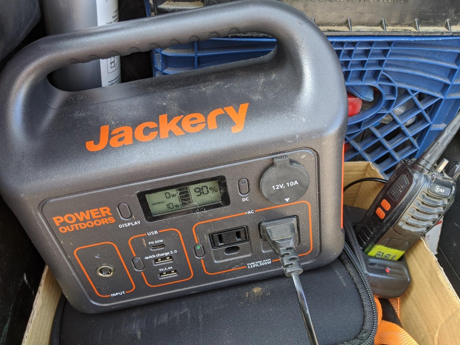 Jackery Portable Power Station Explorer 300. 293Wh Backup Lithium Battery. Solar Generator for Outdoors Camping Travel Hunting Blackout (Solar Panel Optional) photo review
