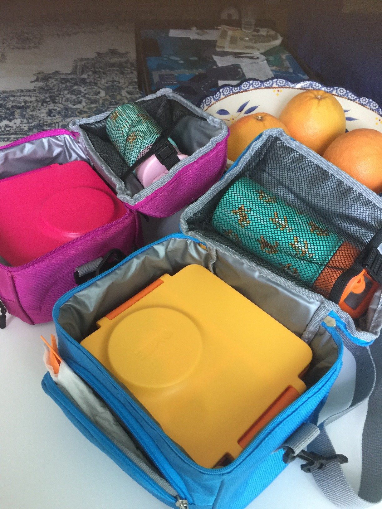 Omie OmieBox Bento Box for Kids - Insulated Lunch Box with Leak Proof Food Jar - 3 Compartments. 2 Temperature Zones - (Meadow) photo review