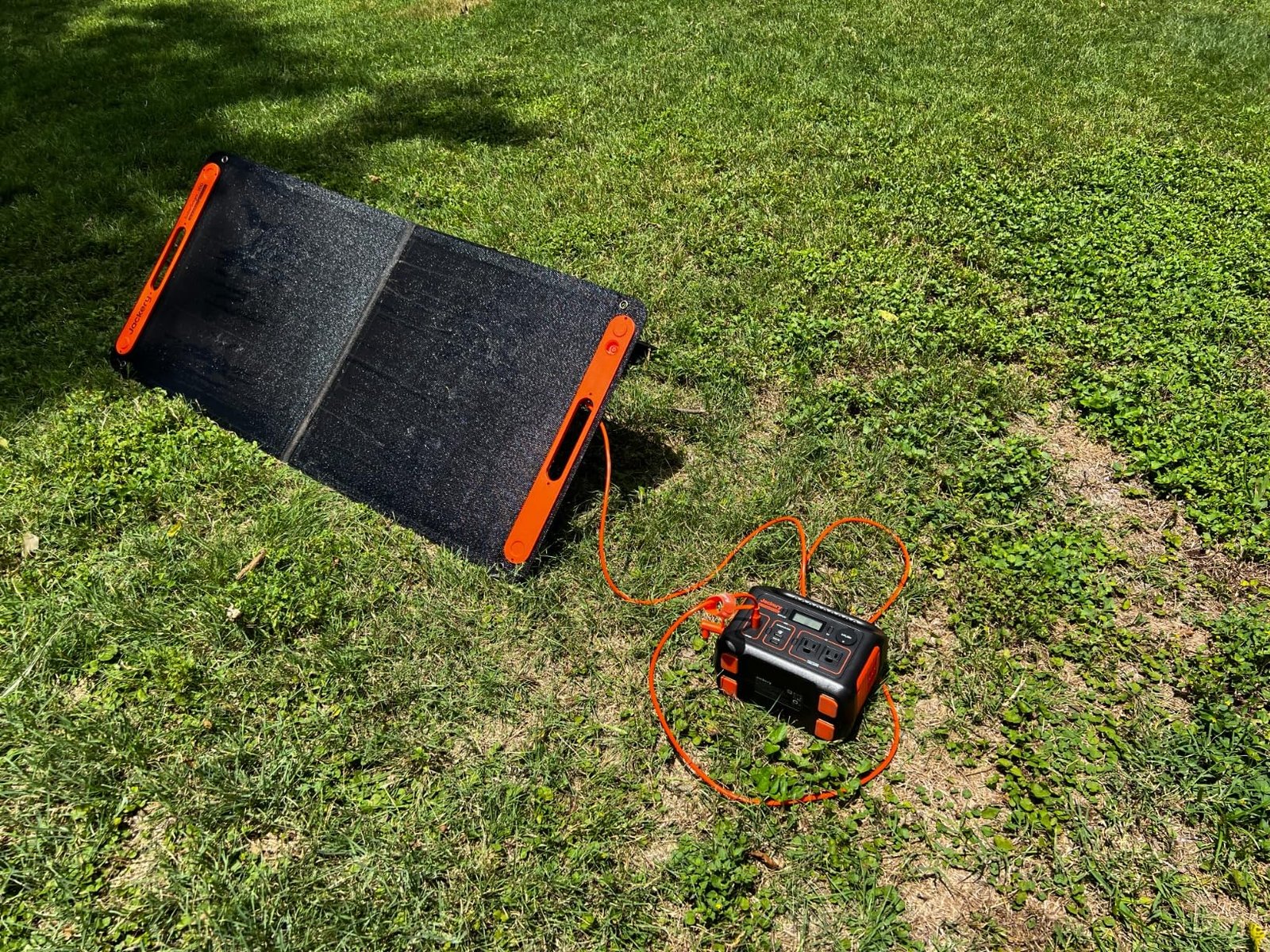 Jackery Portable Power Station Explorer 300. 293Wh Backup Lithium Battery. Solar Generator for Outdoors Camping Travel Hunting Blackout (Solar Panel Optional) photo review
