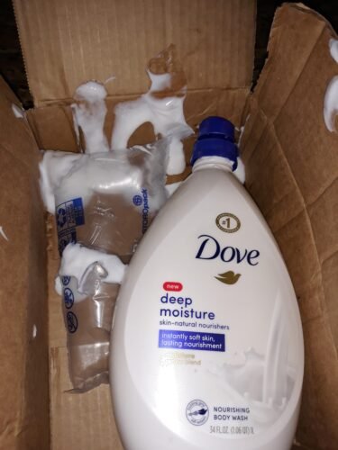 Dove Body Wash Deep Moisture for 24hr Lotion-Soft Skin Moisture Moisturizing Skin Cleanser with No Sulfates No Parabens 30.6 oz photo review