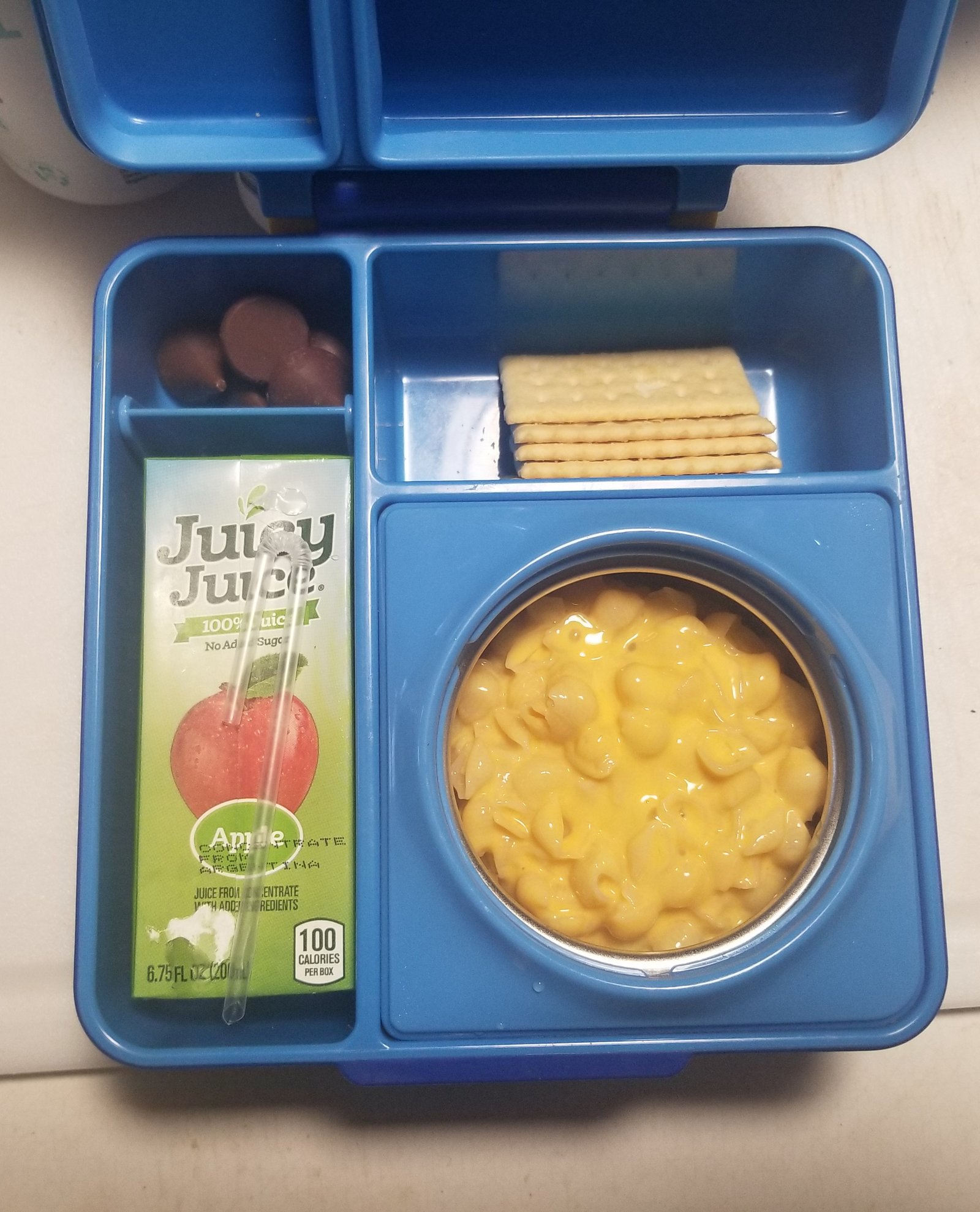 Omie OmieBox Bento Box for Kids - Insulated Lunch Box with Leak Proof Food Jar - 3 Compartments. 2 Temperature Zones - (Meadow) photo review